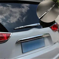 4pcs Rear Window Wiper Arm Blade Chrome Cover Trim Garnish Molding Fit For Mitsubishi Outlander Pajero Sport 2013-2019