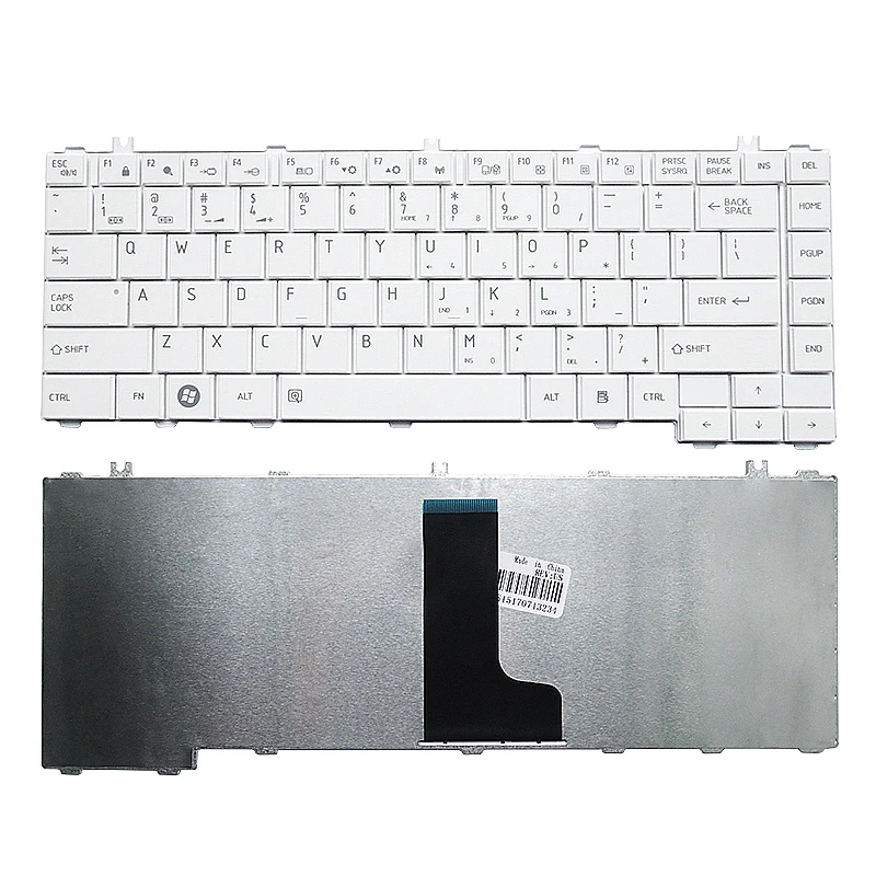 

US Laptop Keyboard For Toshiba Satellite C600 C600D C640 C645 L745D L600 L600D L630 L640 L640d L645 L645d L700 L730 US Layout