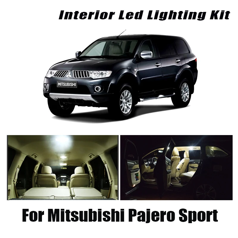 For Mitsubishi Montero Shogun Pajero Sport 1 2 3 1996-2019 2020 Vehicle LED interior Light Kit Canbus Car Lighting Accessories