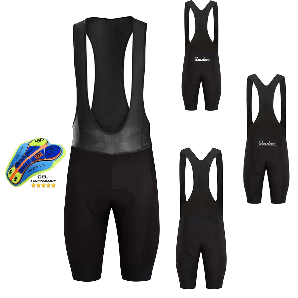 AliExpress RAUDAX Raudax Classic Black Cycling Bib Shorts Men Sports Mtb Bike Bib Shorts Women's Bicycle Riding Shorts Sports Running Shorts