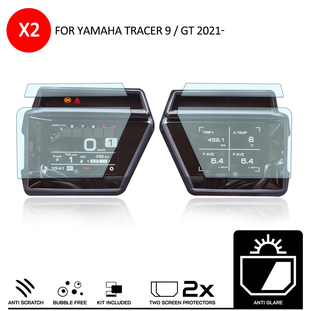 

Fit For Yamaha Tracer 9 TRCAER 9 GT 2021 2022 Motorcycle Accessories Scratch Cluster Screen Dashboard Protection Instrument Film