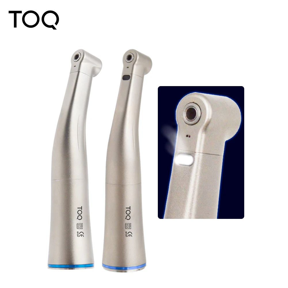 1:1 Contra Angle Internal Water Spray Fiber Optical Low Speed Handpiece with CA bur dental supply consumables