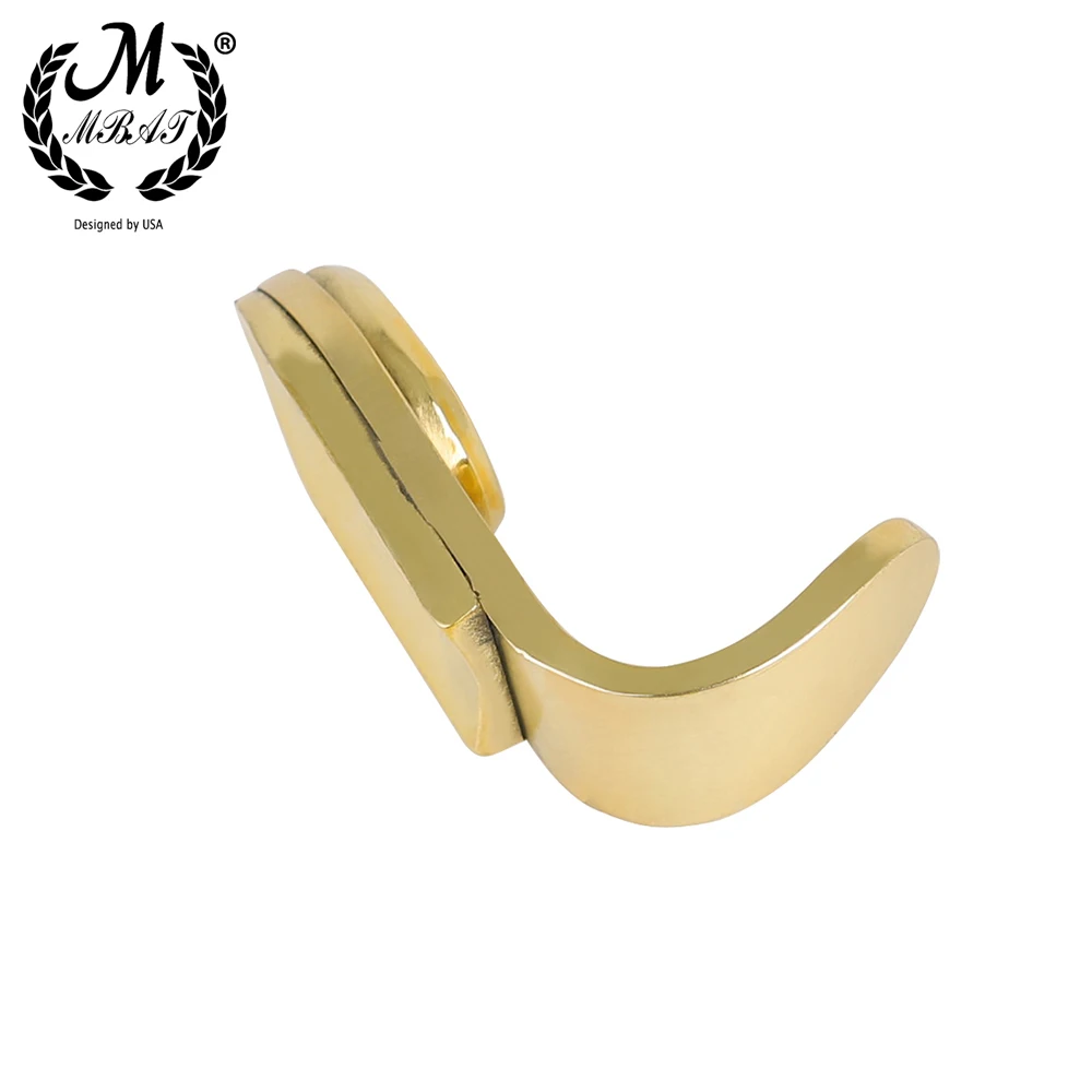 M MBAT Brass Saxophone Thumb Rest Alto Tenor Soprano Sax Thumb Holder High quality Woodwind Musical Instrument Accessories