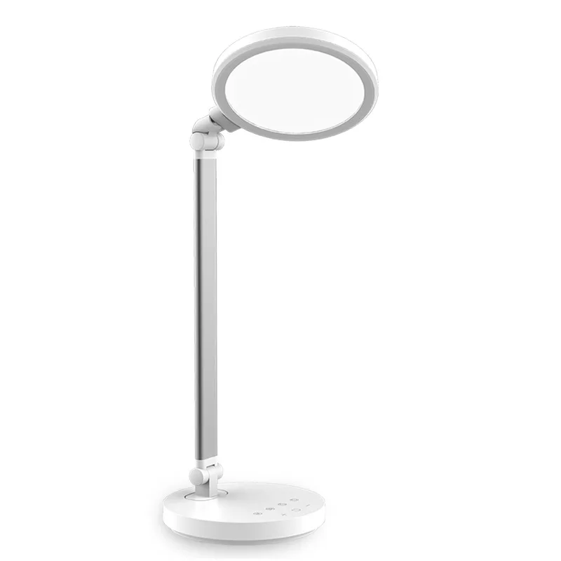 LED Desk Lamp USB Rechargeable Study Light Rotatable Touch Switch Table Lamp Stepless Dimming Dormitory Night Lights