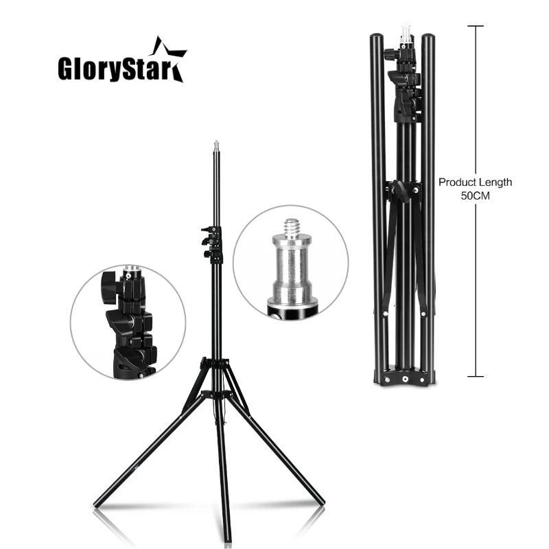 Reverse Opposite Fold 72inch 184CM Photography Foldable Light Stands Tripod Ring Light Relfectors Softboxs Umbrellas Background