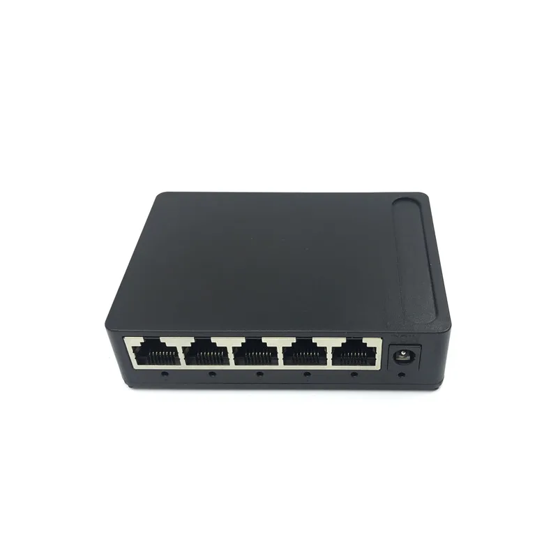 OEM โรงงาน Outlet ยี่ห้อ 5 Port Gigabit Ethernet Switch ที่ถูกที่สุดเครือข่าย 10/100/1000 Mbps US EU ปลั๊ก LAN Combo