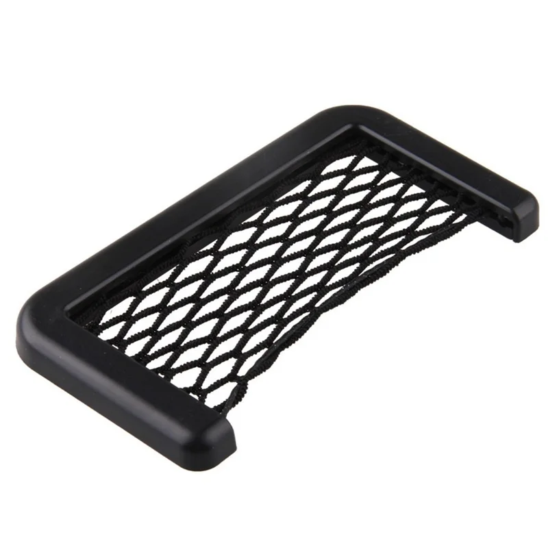 For LADA Granta Largus Kalina Niva Priora Vesta Xray Car Seat Back Storage Net Bag Phone Holder Car Seat Mesh Organizer Pockets