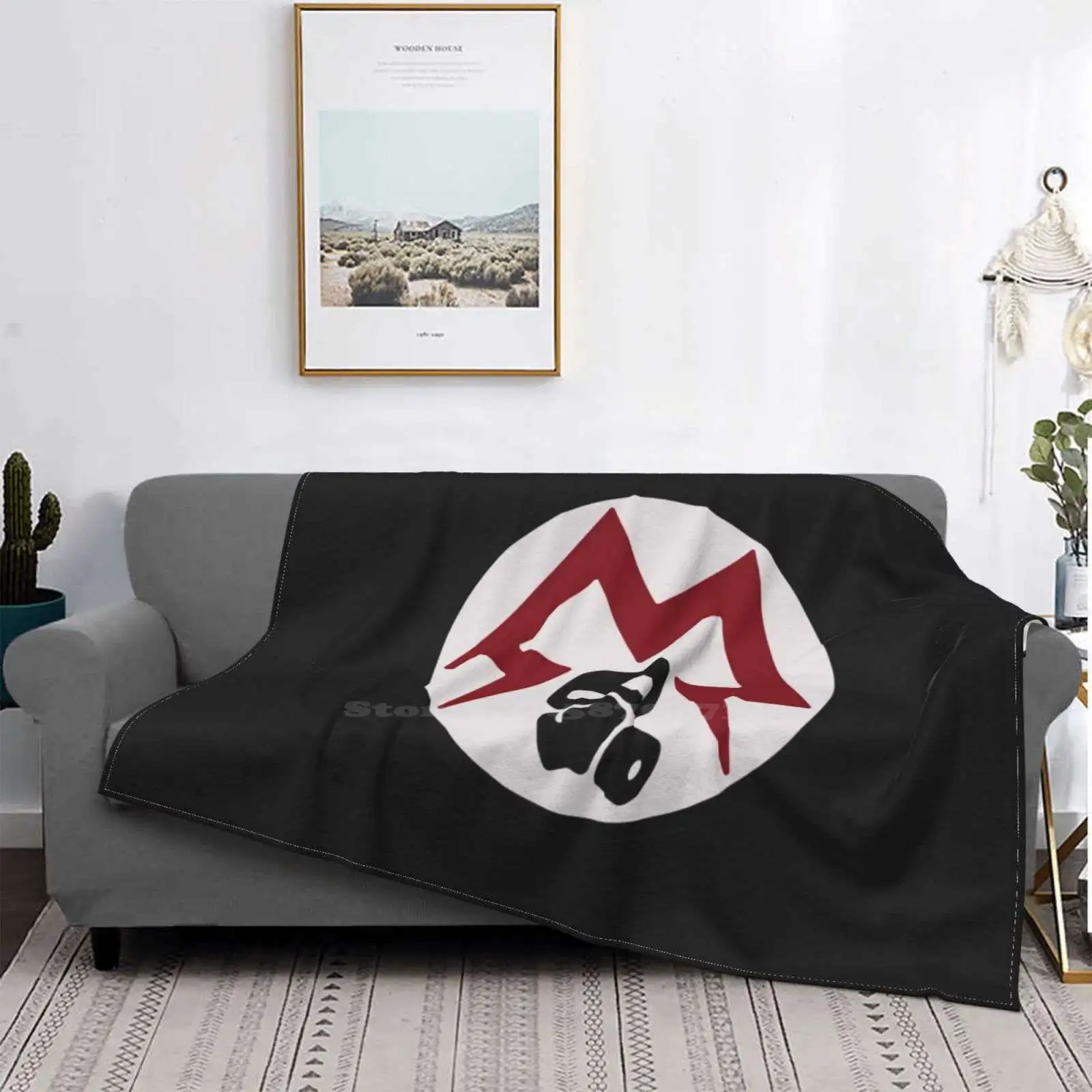 Metro Rangers For Home Sofa Bed Camping Car Plane Travel Portable Blanket Metro Last Light Exodus 2033 Rangers Russia Faction