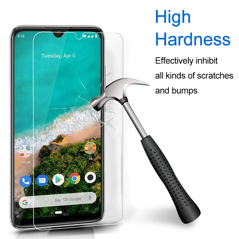 for xiaomi A 3 Protective Glass for Xiaomi Mi A3 Xiomi MiA3 Xiami CC9e Screen Protector Tempered a 3 M1906F9SH M1906F9SI Sheet