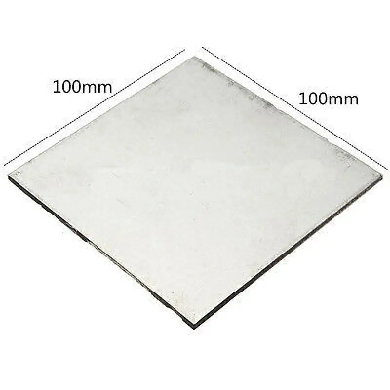 티타늄 시트 고경도 티타늄 플레이트 시트, 100x100, 100x150, 150x150, 200x200, 0.3mm- 7mm, 1 개