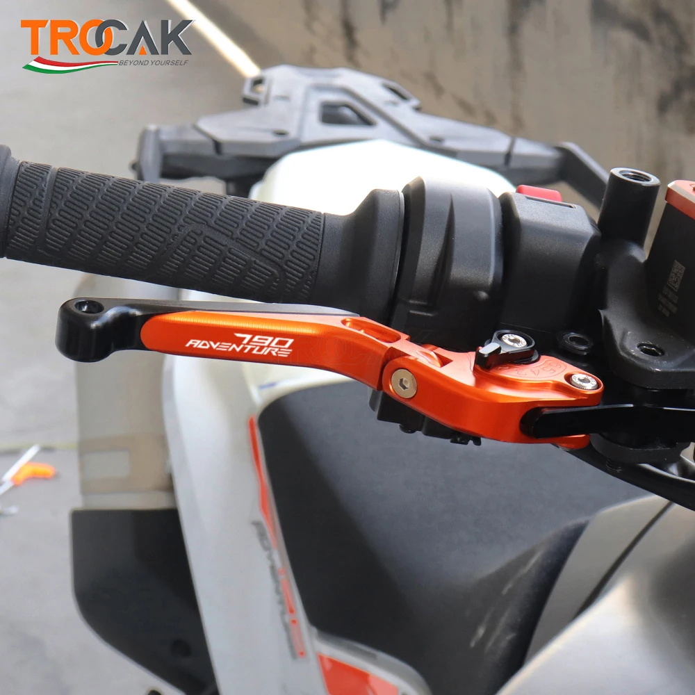 FOR KTM 790 Adventure R 790 ADV 2017-2023 Motorcycle Handlebars Levers Folding Handbrake Extendable Brake Clutch Levers