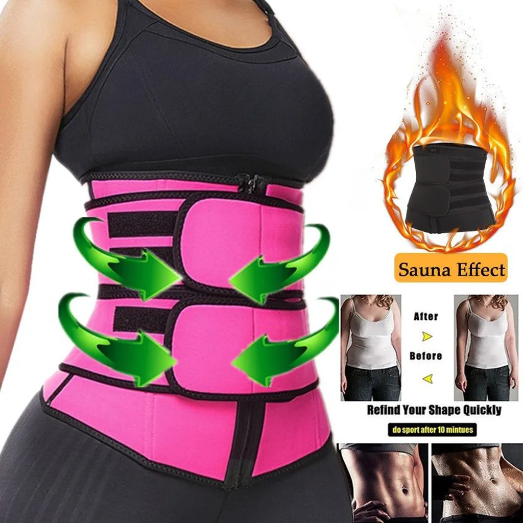 Body Waist Trainer Corset Women Girdle Neoprene Cincher Slimming Belt Weight Loss Sweat Sport Flat Belly Sheath Tummy Shaper