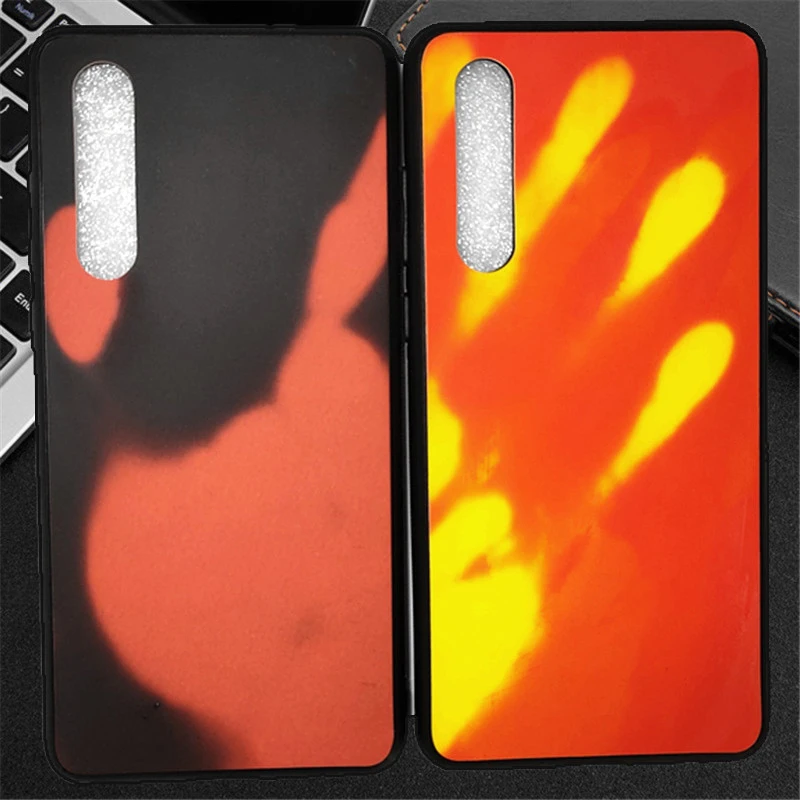 For Huawei P40Pro Case,Hengneker Thermal induction change color TPU Case For Huawei P40 P20Lite P20 P Smart 2019 Honor 8A Cover