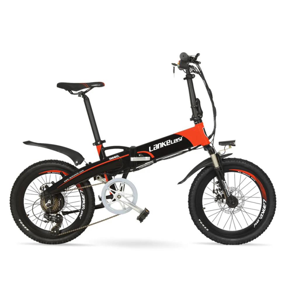 

G660 48V 10Ah/14.5Ah Hidden Battery 20" Folding Electric Mountain Bike, 500W / 400W Motor, Aluminum Alloy Frame, Suspension Fork