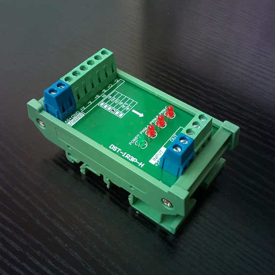 2-4 channel Differential signal conversion single-ended collector, grating ruler Servo encoder signal to PLC