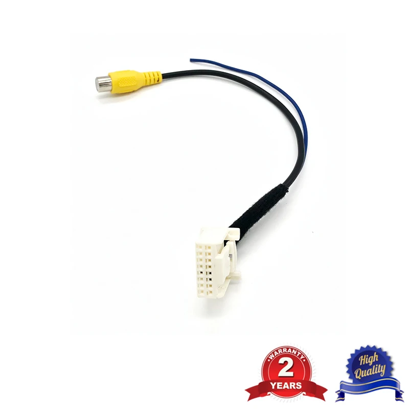 Rearview Camera Cable Adapter For Hyundai Elantra Avante Santa Video Input Plug 16 Pin Interface