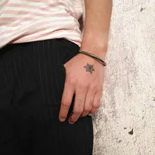 Vintage Mobius Stainless Steel Bangle #6