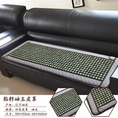 new Natural jade Mat Heat Cushion jade stone heat massage Physical Therapy sleeping mat