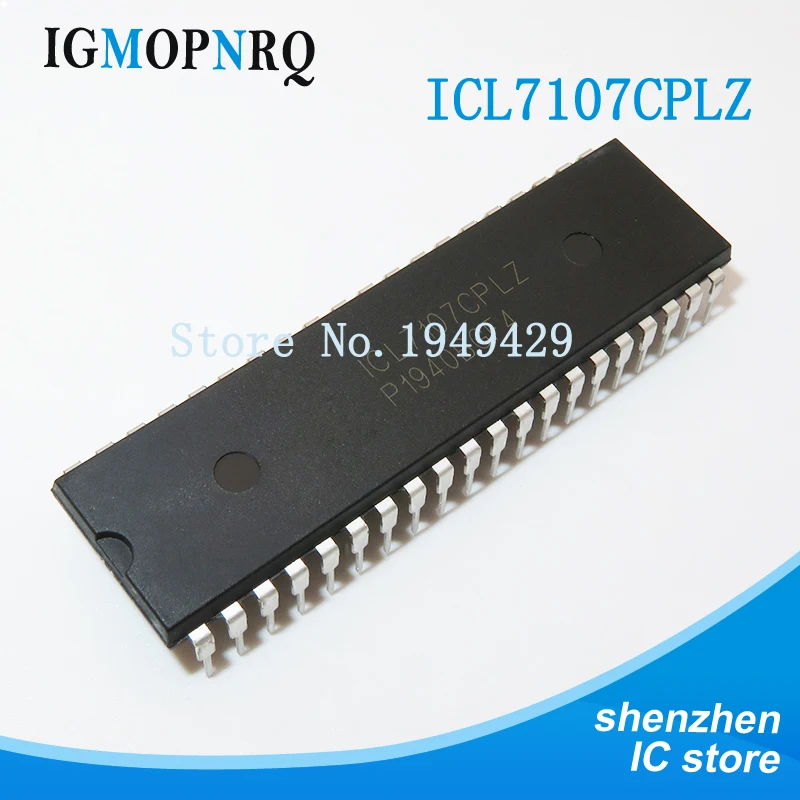 5pcs Line ICL7107 ICL7107CPL  ICL7106CPL  ICL7107CPLZ ICL7106 DIP-40 original authentic NEW