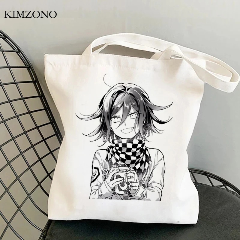 Danganronpa shopping bag bolso handbag shopper shopper shopping tote bag reciclaje cloth sacolas