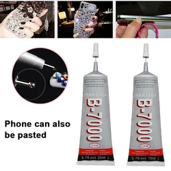 15/25ml B-7000 Rhinestones Crystal DIY Craft Tool Needles Epoxy Adhesive Strong Hotfix For Jewelry Tool TB