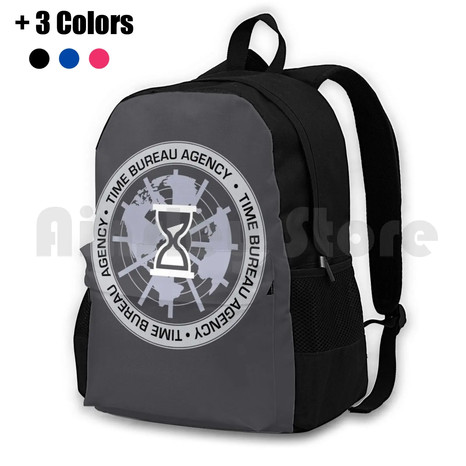 The Time Bureau Agency : Inspired By Legends Of Tomorrow Outdoor Hiking Backpack Waterproof Camping Travel The Time Bureau