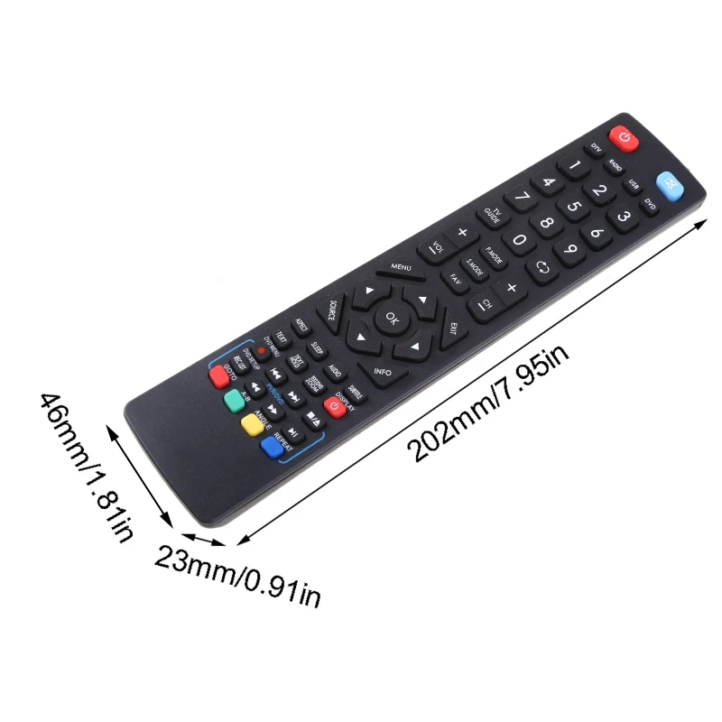 Remote Controller Universal for Alba Bush/Technika/Blaupunkt/SHARP/E-Motion TV WXTB