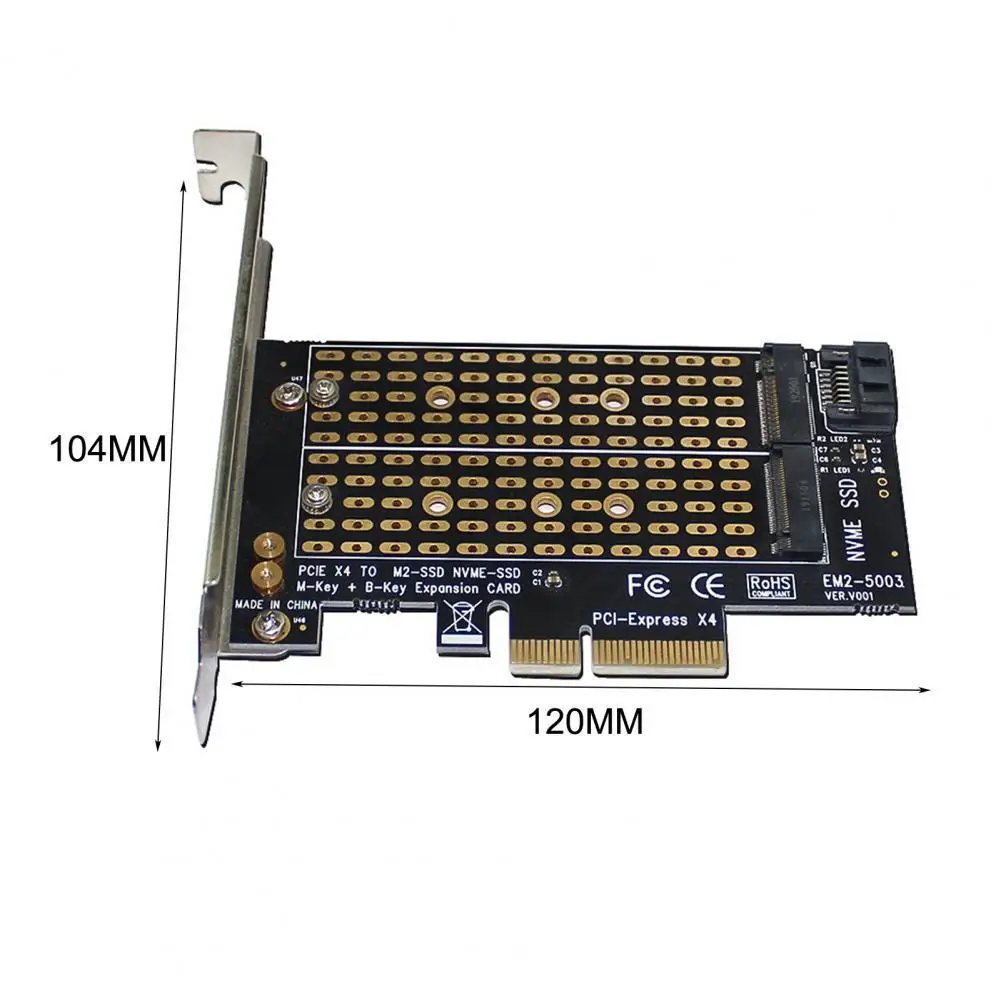 

Плата расширения GV02 M.2 NVME/NGFF на PCI-E 3,0 X4 SSD