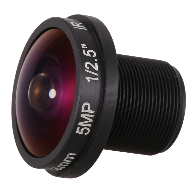 Hd fisheye cctvレンズ5MP 1.8ミリメートルM12*0.5マウント1/2 5 F2.0 180度ビデオ監視カメラcctvレンズ角度