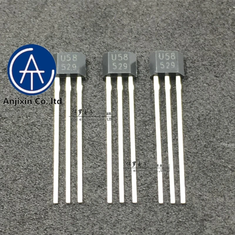 

10pcs 100% orginal new Unipolar Hall element US5881KUA US5881 silk screen U58 TO-92S Hall sensor in stock