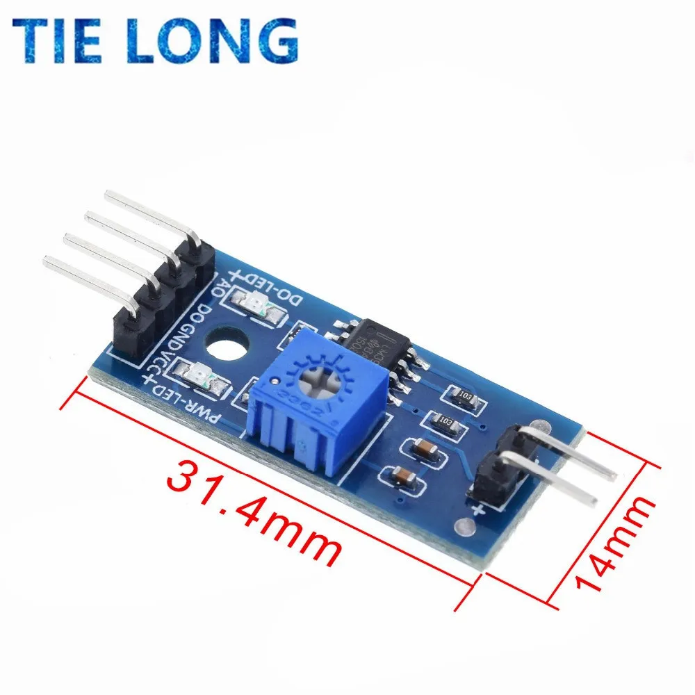 Soil Moisture Meter Detection Module Intelligent Electronic Soil DIY Sensor for Arduino Moisture Module Robot Suitable U7Q9