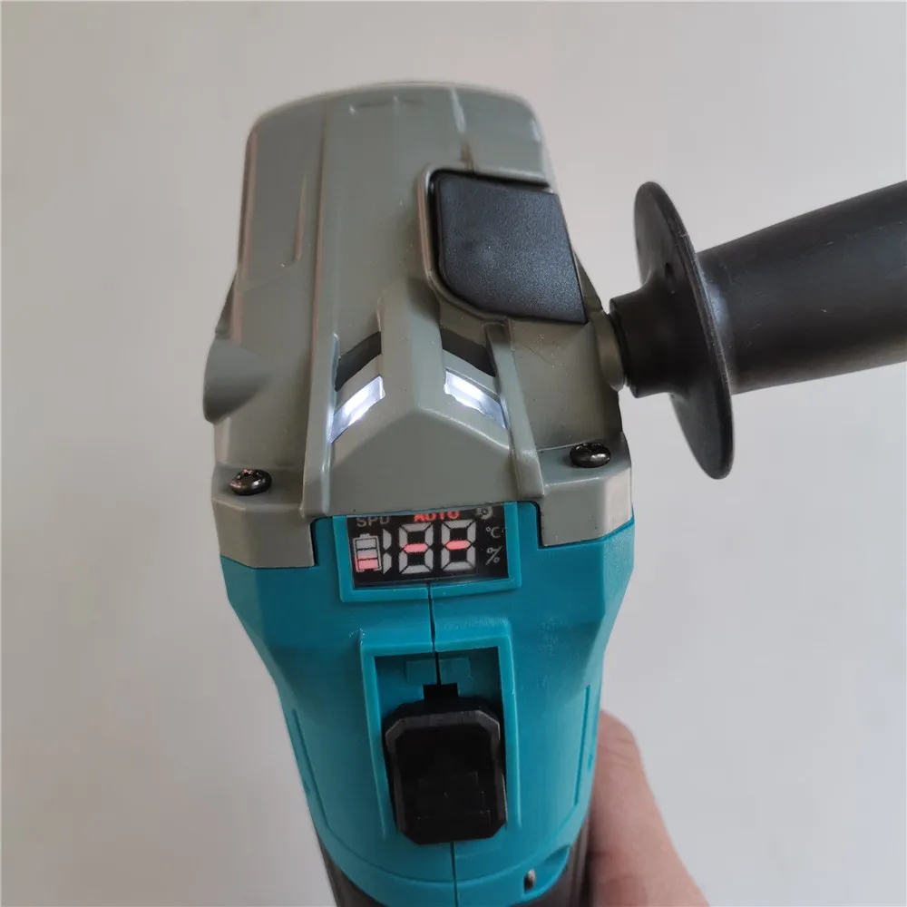 Esmerilhadeira de ângulo de impacto sem escova, 100mm/125mm, 18v, kit de ferramentas sem bateria, novo e de alta qualidade, venda imperdível