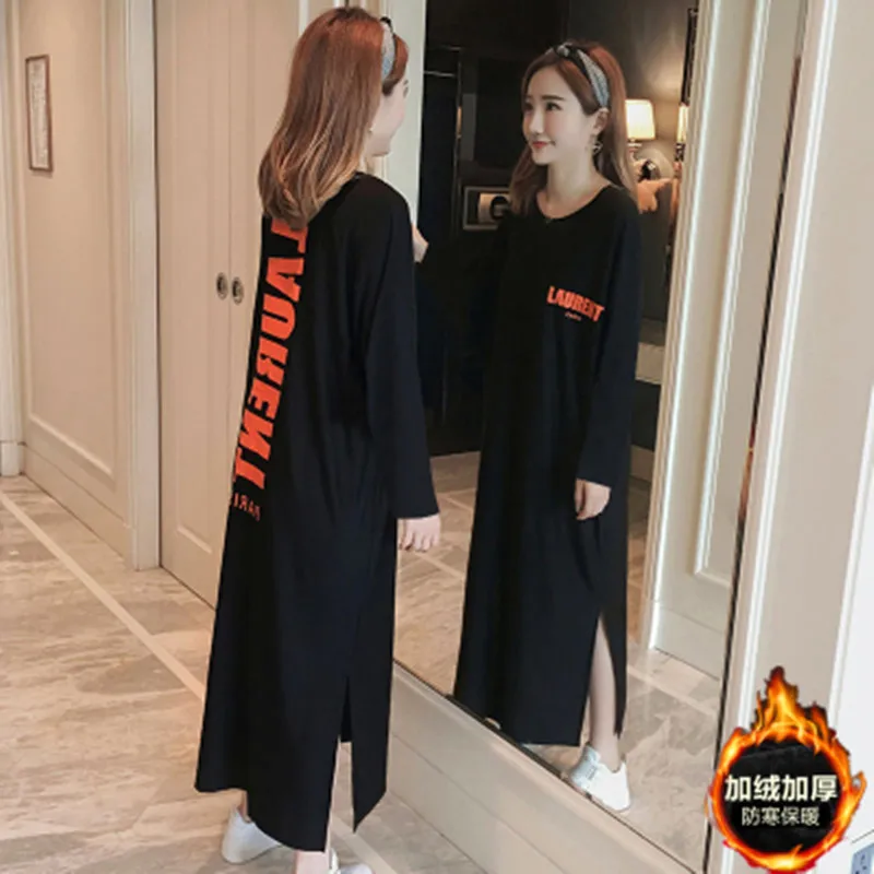 Spring summer new Korean modal cotton home wear long women nightshirt oversized women\'s night dress M-4XL nightgown female