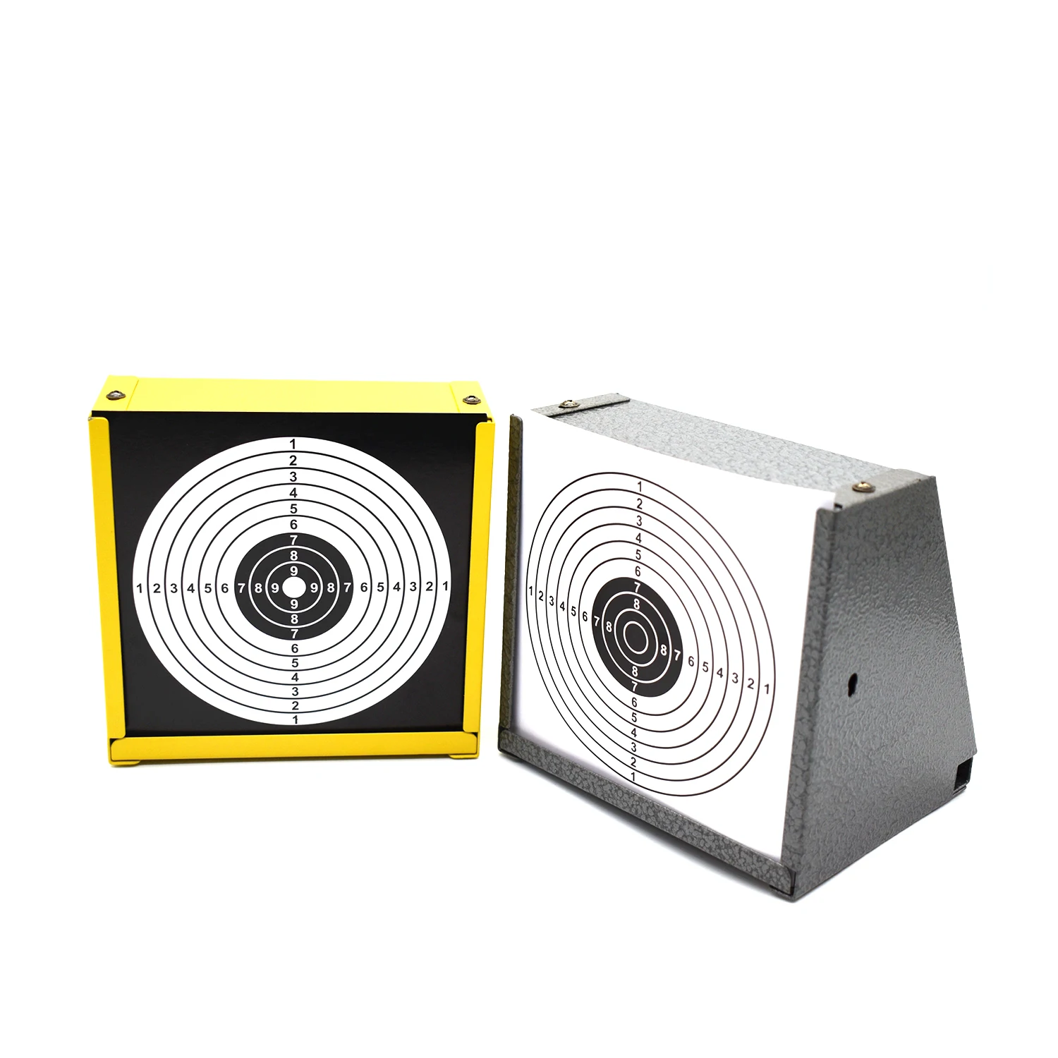 Shooting Targets Training Self Resetting Spinning Shooting Target with Pellet Trap for BB Air Gun Airsoft Paintball Shooting