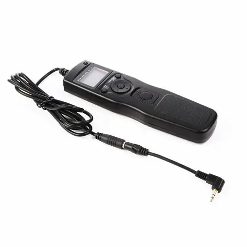 Imagen 2 del producto Temporizador LCD con Control remoto, disparador, cable para Canon 1200D 1100D 60Da SX60 HS G1X II DSLR RS-60E3