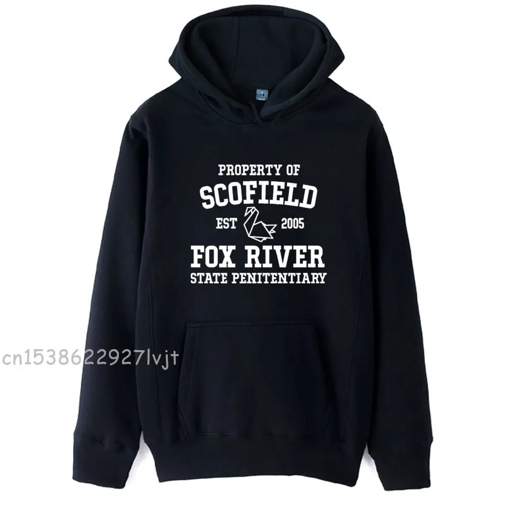 HipHop Hooded Pullover Prison Break Paper Crane Scofield Fox River Man Boy Hoodie Autumn Winter Clothing Shirt Cotton