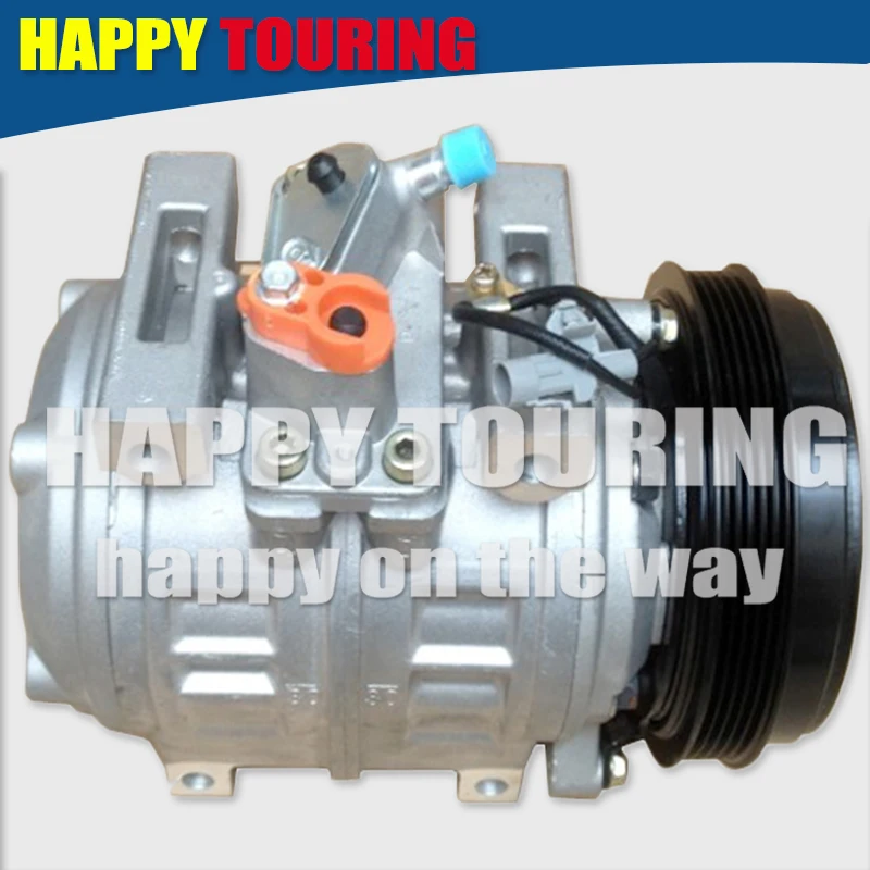 New 10P30C AC A/C Compressor For TOYOTA COASTER BUS 12V /24V PV5 447220-1101 4472201101 447220-0394 4472200394