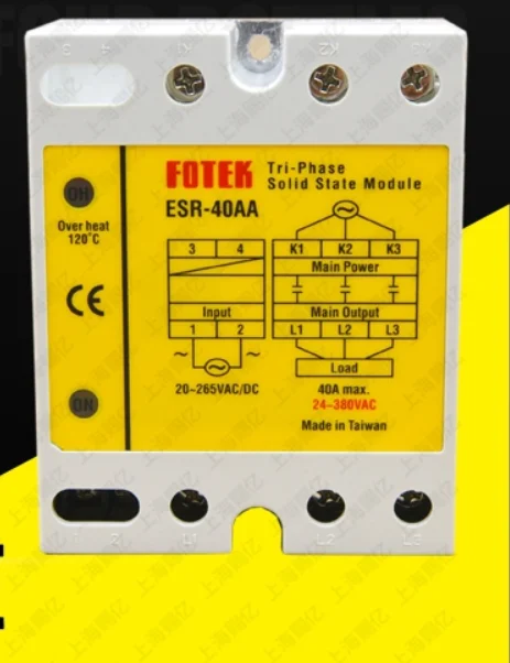 

Тайваньское новое оригинальное твердотельное реле FOTEK ESR-40AA