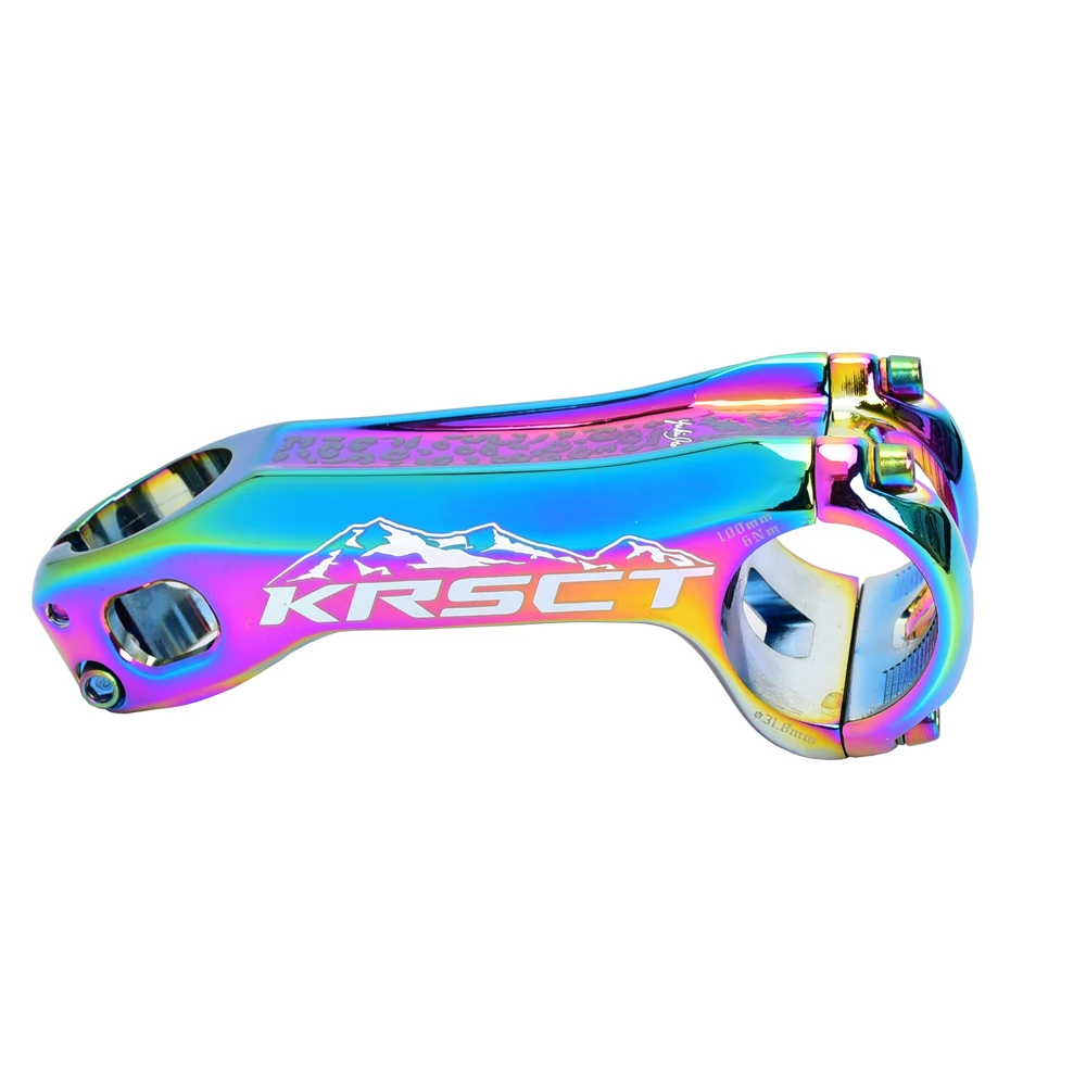 

Rainbow MTB Bicycle Stem Ultralight AL7075 20 degree 90mm 100mm XC AM Mountain Road Bike Handlebar Stem Colorful Bike Stem