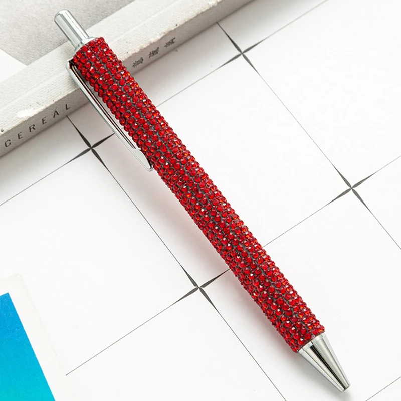 بريق الترتر كريستال القلم 0.5 مللي متر الأسود عبوة قلم مكتب القرطاسية