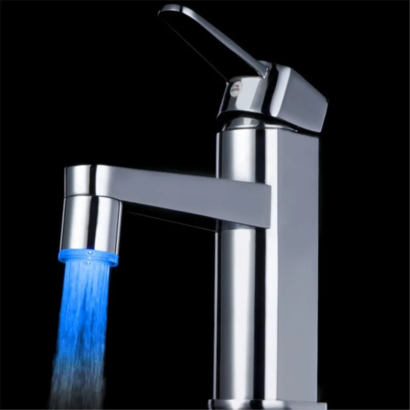 Commonly Used and Manufacturing LED Faucet Light No Battery Needed Tap with Adaptor