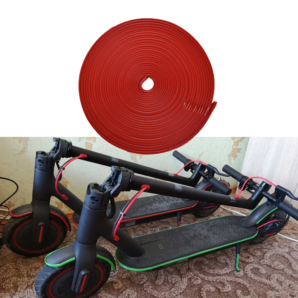 Bumper Protective Decorative Scooter Body Strips Sticker Tape For Xiaomi Mijia M365 pro Electric Skateboard Car Scooter Parts