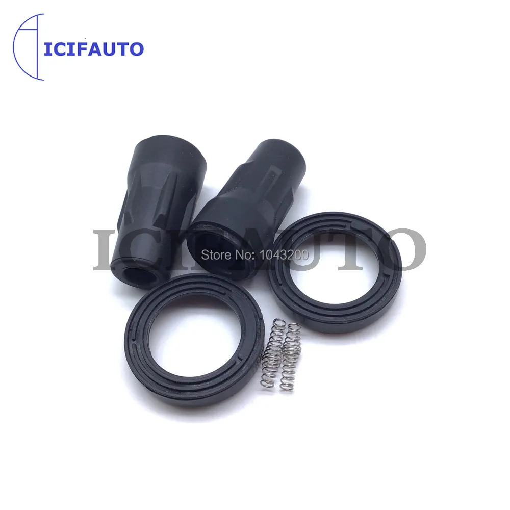 1/2/4/6/8 Piece Ignition Coil Rubber Boot Repair Kit for Dodge Chrysler Jeep Compass 4606824AC, 04606824AB, 04606824AC,4606824AB