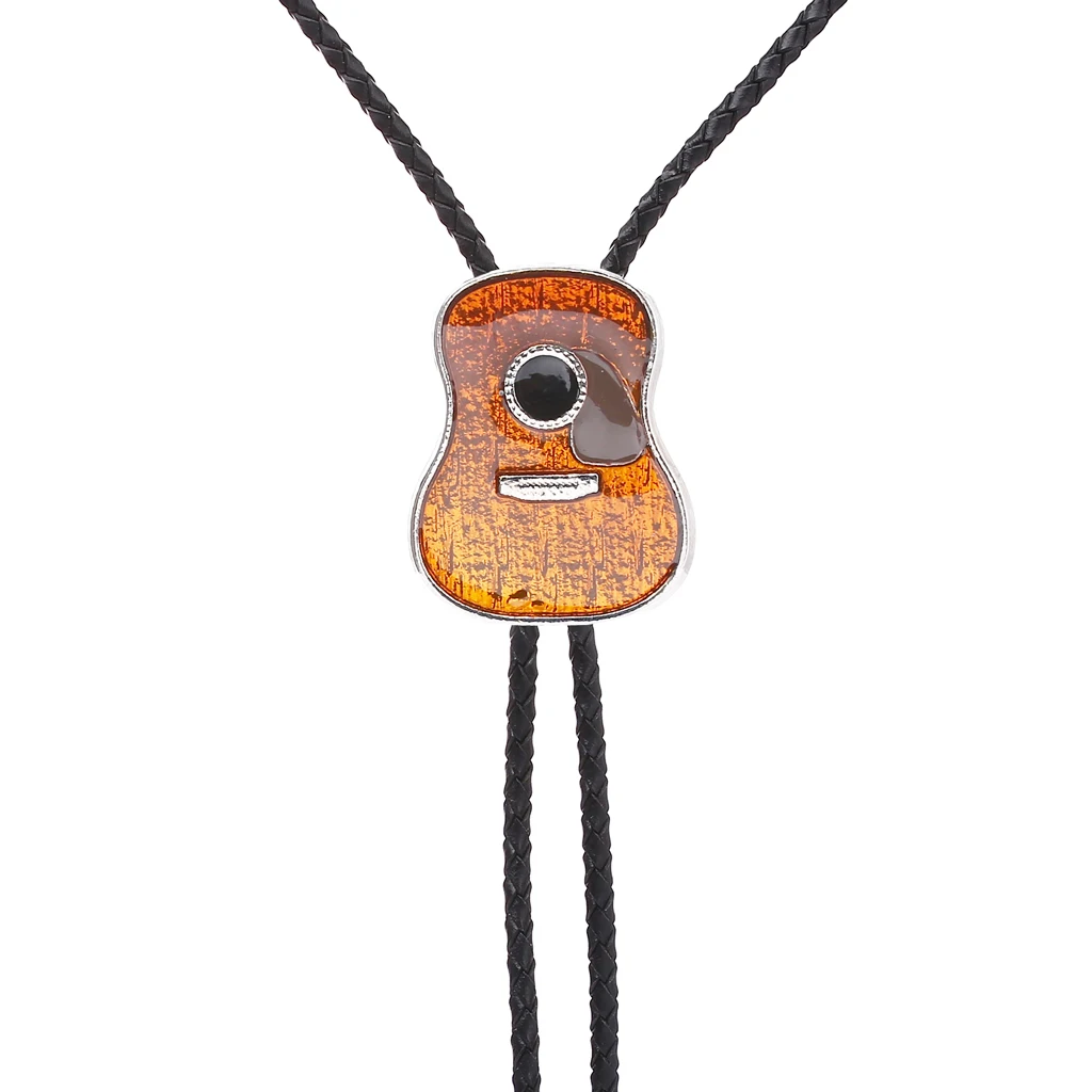 New products Country guitar head bolo tie necktie for men and women American western cowboy bolo tie