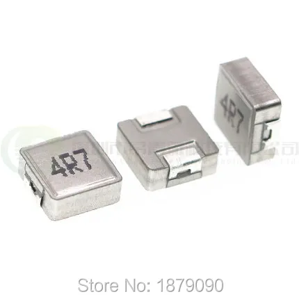 Free Shipping 10PCS 0420 0402 4*4*2MM 4.7UH  4R7M 4R7   2.2A-4A Molding Power Choke Coil SMD Power Integrated Inductors