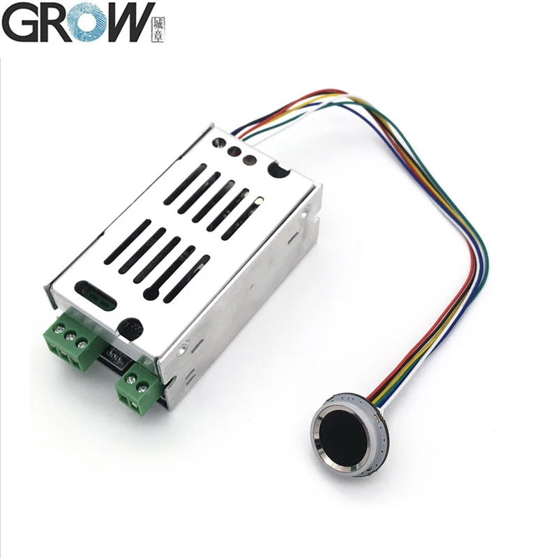 GROW K215-V1.3+R502-A Self-Locking DC10-30V Relay Output Fingerprint Access Control Board For Automobile Control Access control