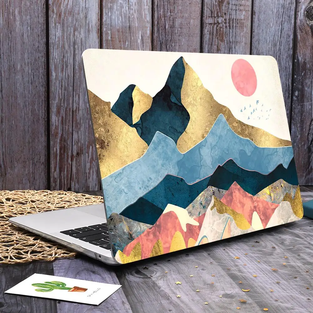 Case For MacBook Air Pro Retina 11 12 13 15 16 inch 2020 A2337 Plastic Hard Cover Screen Protector Keyboard Skin Charger Sleeve