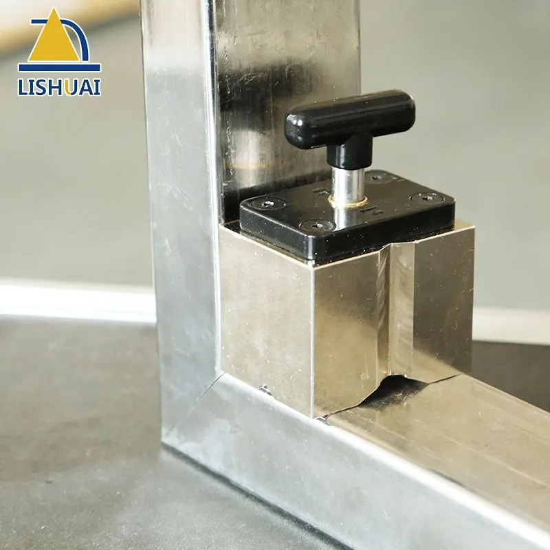 Lishuai Super Strong On/Off Square Welding Magnet/ Switchable Powerful Neodymium Magnetic Clamp with V Groove Design MWC1-185