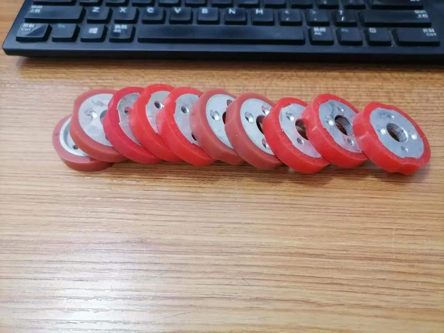 DK1100 ersatzteile red gummi rolle für codierung maschine
