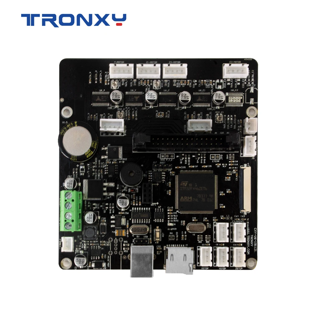 Imagem -02 - Tronxy Atualizado 3d Impressora Mainboard Silencioso com Cabo de Fio Placa Controlador Original Impresora Tronxy X5sa D01 Serie Mainboard